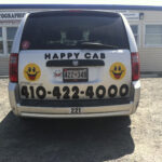 Happy Cab Van Lettering 1