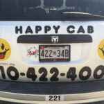 Happy Cab Van Lettering 2